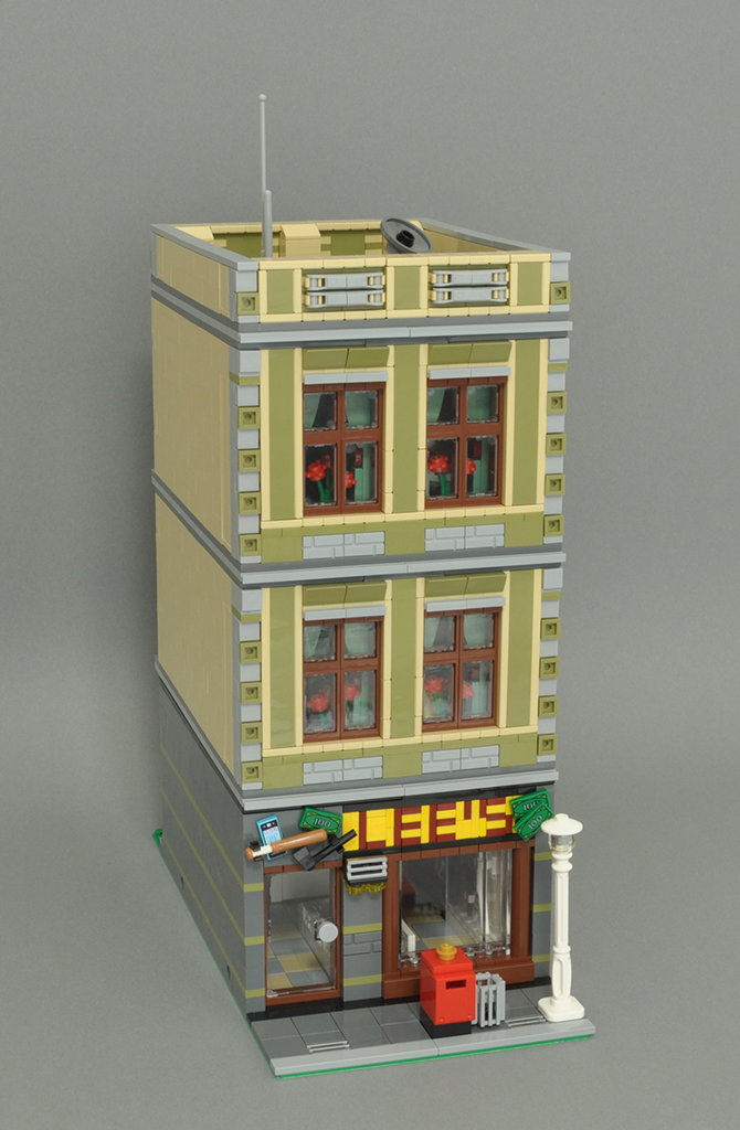LEGO MOC Modular Pawn Shop by peedeejay | Rebrickable - Build with LEGO